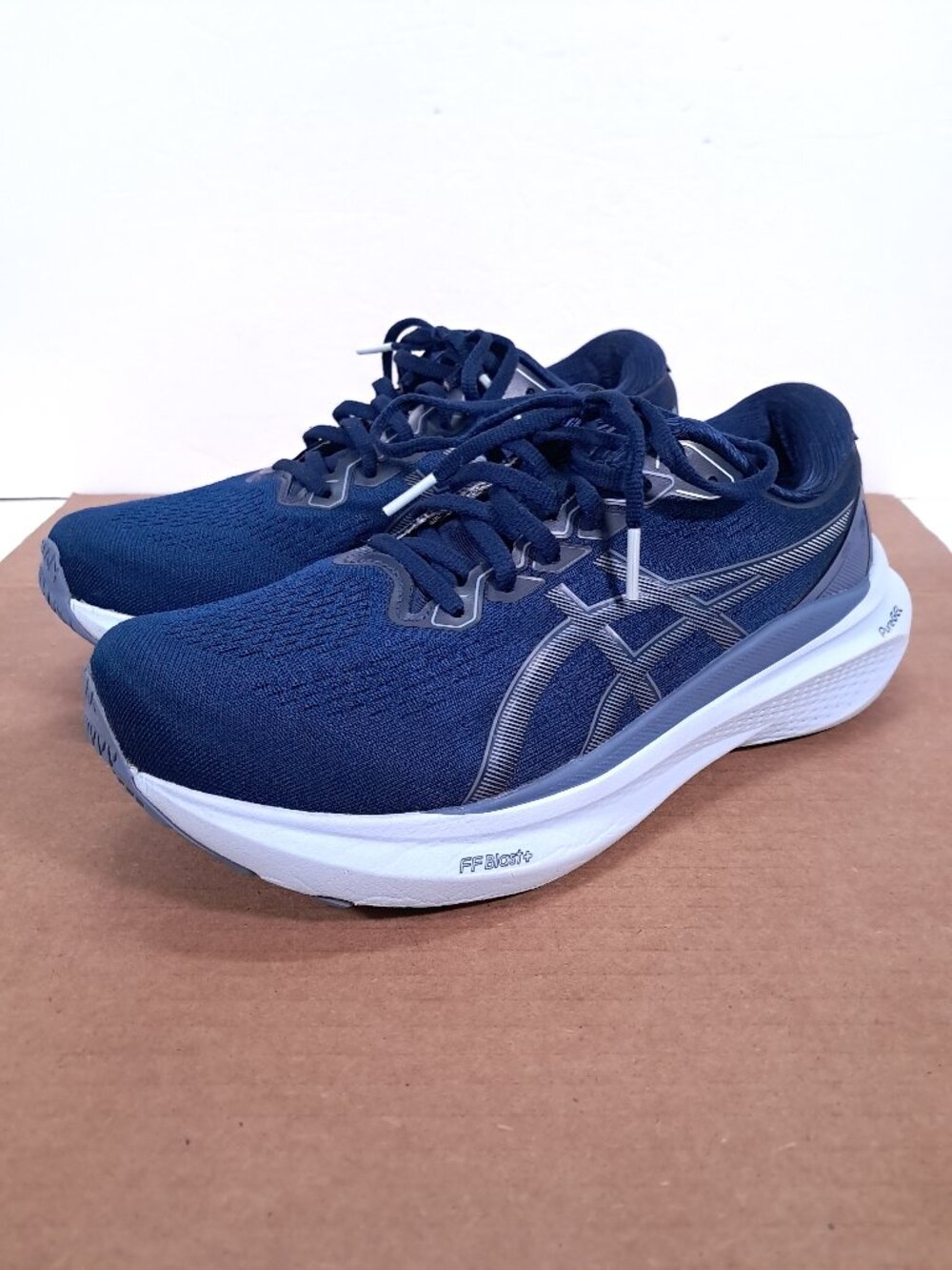 Asics Gel Kayano 30 Shoes Women 9 Blue Athletic Running Sneakers 1012B357